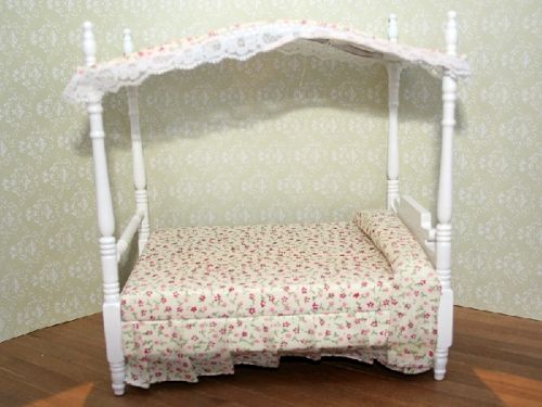 White Canopy Bed